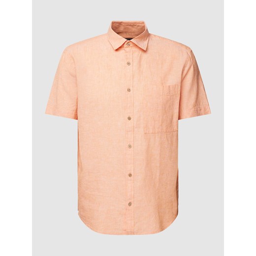 Koszula casualowa z bawełny z kieszenią na piersi ze sklepu Peek&Cloppenburg  w kategorii Koszule męskie - zdjęcie 167817470