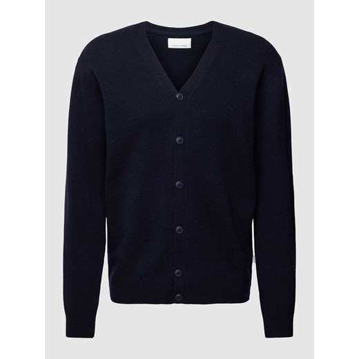 Kurtka z dzianiny z zapięciem na guzik model ‘Karl’ Casual Friday M okazja Peek&Cloppenburg