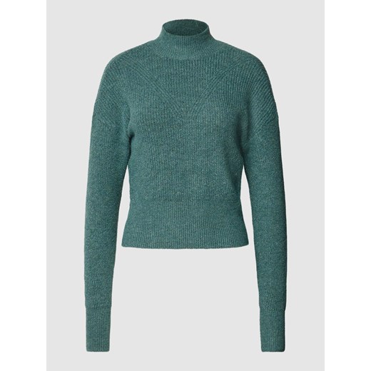 Sweter z dzianiny ze stójką model ‘NELLA’ ze sklepu Peek&Cloppenburg  w kategorii Swetry damskie - zdjęcie 167817720