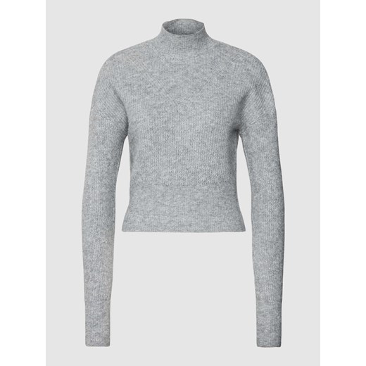 Sweter z dzianiny ze stójką model ‘NELLA’ ze sklepu Peek&Cloppenburg  w kategorii Swetry damskie - zdjęcie 167817943