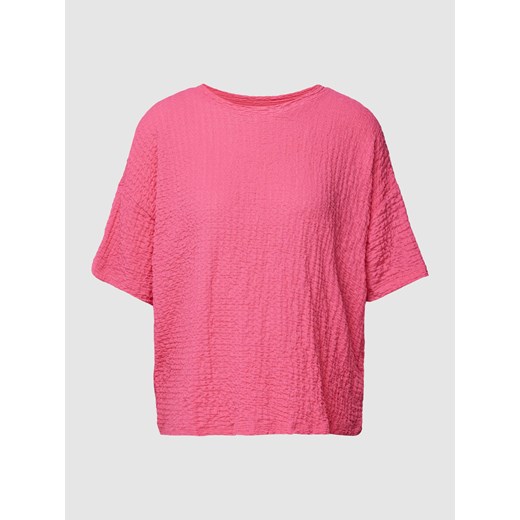T-shirt z fakturowanym wzorem ze sklepu Peek&Cloppenburg  w kategorii Bluzki damskie - zdjęcie 167818191