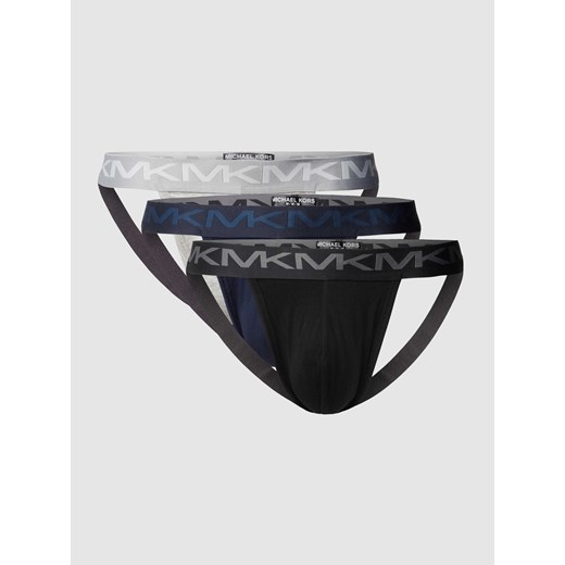 Jockstrapy z paskiem z logo w zestawie 3 szt. Michael Michael Kors L promocja Peek&Cloppenburg