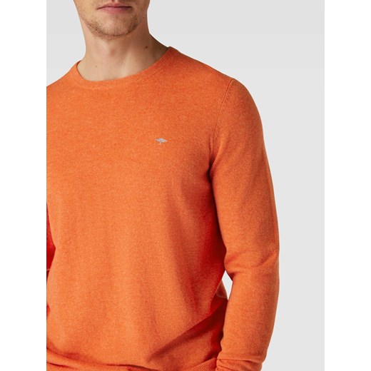 Sweter męski Fynch-hatton pomarańczowa 