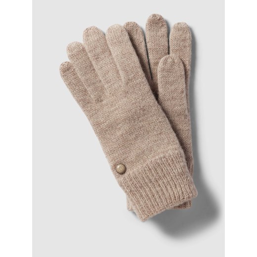 Rękawiczki z detalem z logo ze sklepu Peek&Cloppenburg  w kategorii Rękawiczki damskie - zdjęcie 167818681