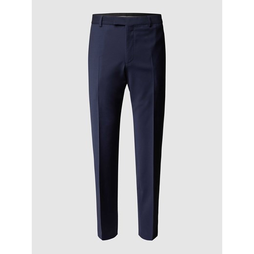 Spodnie do garnituru o kroju slim fit z dodatkiem streczu ‘Flex Cross’ Strellson 46 promocyjna cena Peek&Cloppenburg 