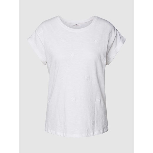 T-shirt z przeszytymi brzegami rękawów ze sklepu Peek&Cloppenburg  w kategorii Bluzki damskie - zdjęcie 167819792