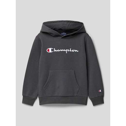 Bluza z kapturem z wyhaftowanym logo Champion 176 wyprzedaż Peek&Cloppenburg 