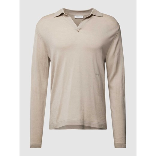 Bluzka z długim rękawem z dekoltem okrągłym ze sklepu Peek&Cloppenburg  w kategorii T-shirty męskie - zdjęcie 167820152