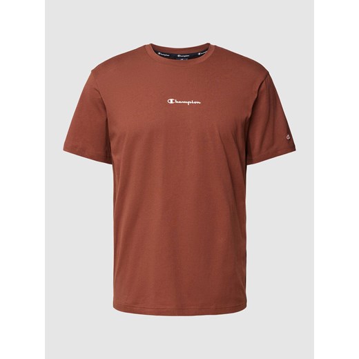 T-shirt z nadrukiem z logo ze sklepu Peek&Cloppenburg  w kategorii T-shirty męskie - zdjęcie 167820920