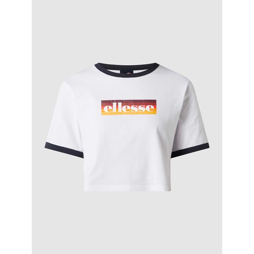 T-shirt z nadrukiem z logo model ‘Filide’ ze sklepu Peek&Cloppenburg  w kategorii Bluzki damskie - zdjęcie 167840360