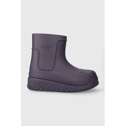 adidas Originals kalosze adiFOM Superstar Boot damskie kolor fioletowy IE0388 ze sklepu PRM w kategorii Kalosze damskie - zdjęcie 167845453