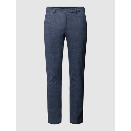 Spodnie materiałowe ze wzorem w kratkę glencheck model ‘Sight’ ze sklepu Peek&Cloppenburg  w kategorii Spodnie męskie - zdjęcie 167845792