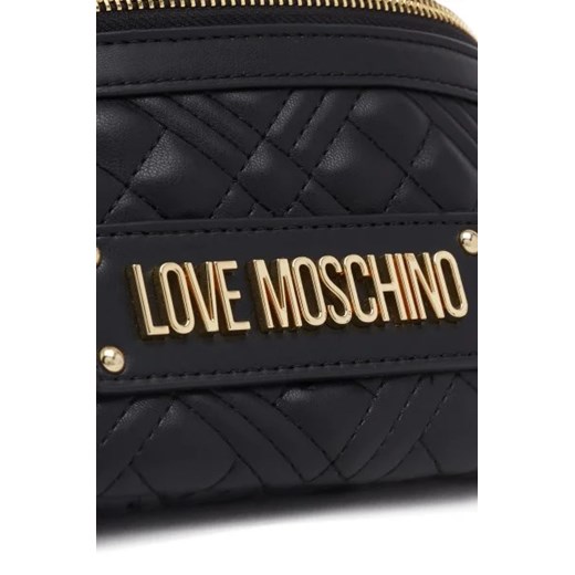 Nerka Love Moschino czarna ze skóry ekologicznej