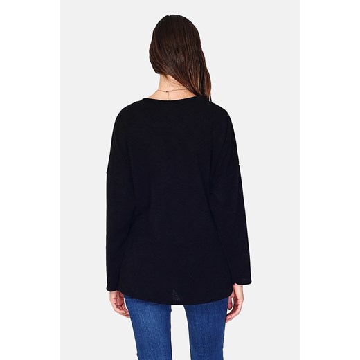 ASSUILI Sweter w kolorze czarnym 38 wyprzedaż Limango Polska