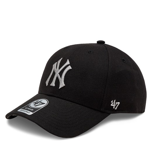 Czapka z daszkiem 47 Brand MLB New York Yankees Tremor Camo Under 47 B-TRCMU17WBP-BK Black ze sklepu eobuwie.pl w kategorii Czapki z daszkiem damskie - zdjęcie 167848464