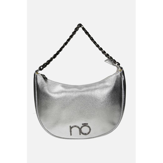 Srebrna torebka na ramię Nobo z stalowym łańcuchem Nobo One size NOBOBAGS.COM promocja