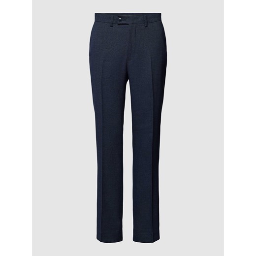 Spodnie materiałowe z fakturowanym wzorem ze sklepu Peek&Cloppenburg  w kategorii Spodnie męskie - zdjęcie 167849722