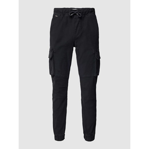 Spodnie cargo z detalem z logo Review L Peek&Cloppenburg 