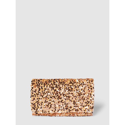 Kopertówka skórzana z kokardą z kamieni stras ze sklepu Peek&Cloppenburg  w kategorii Kopertówki - zdjęcie 167850440