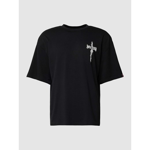 T-shirt o kroju oversized z nadrukiem CROSS ze sklepu Peek&Cloppenburg  w kategorii T-shirty męskie - zdjęcie 167850800