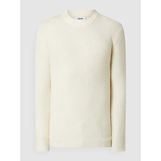 Sweter z dodatkiem wełny model ‘Unid’ ze sklepu Peek&Cloppenburg  w kategorii Swetry męskie - zdjęcie 167850873