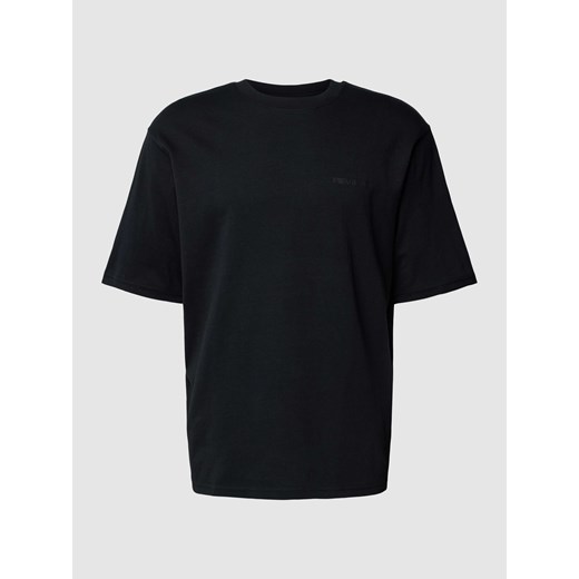 T-shirt z detalem z logo Review XS Peek&Cloppenburg 