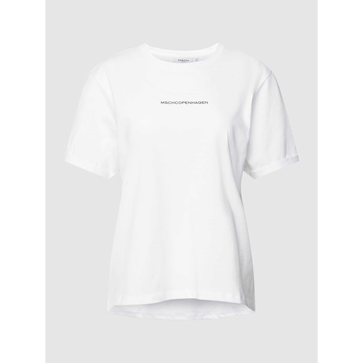 T-shirt z przeszytymi zakładkami na rękawach model ‘Terina’ S/M Peek&Cloppenburg 