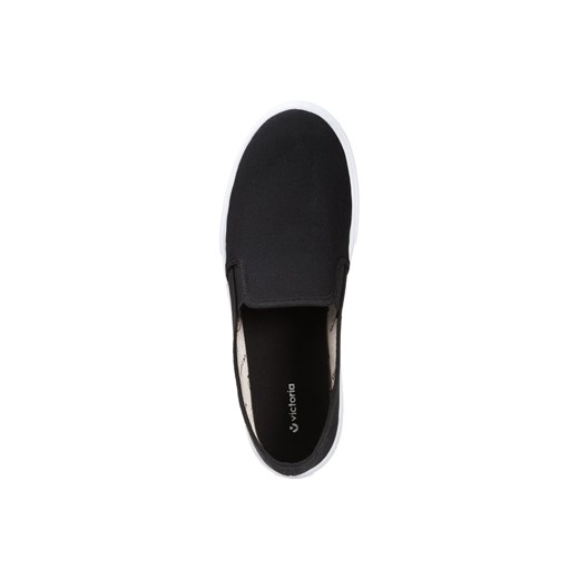 Victoria Shoes LONA Półbuty wsuwane negro zalando czarny okrągłe