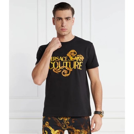 Versace Jeans Couture T-shirt | Slim Fit ze sklepu Gomez Fashion Store w kategorii T-shirty męskie - zdjęcie 167853813