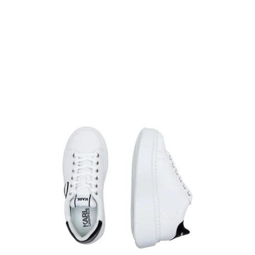 Buty sportowe damskie Karl Lagerfeld sneakersy sznurowane z tworzywa sztucznego 