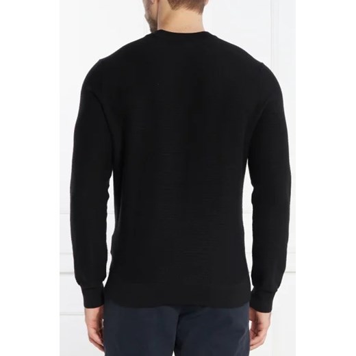 Sweter męski czarny BOSS HUGO 