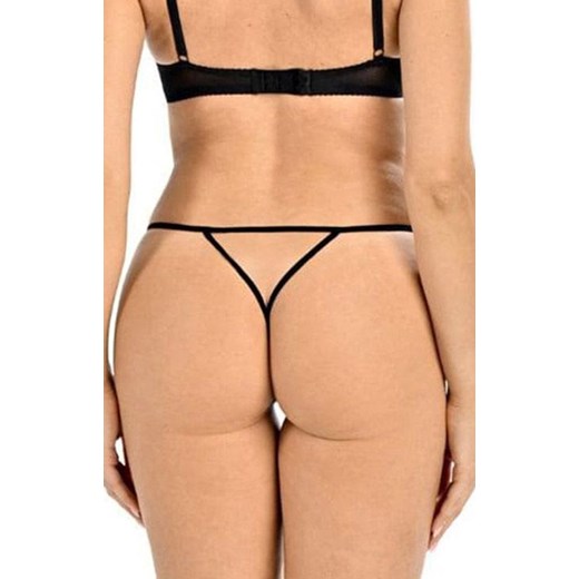 Stringi damskie koronkowe czarne Jane 3154, Kolor czarny, Rozmiar L/XL, Teyli ze sklepu Intymna w kategorii Majtki damskie - zdjęcie 167861101
