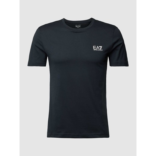 T-shirt z nadrukiem z logo ze sklepu Peek&Cloppenburg  w kategorii T-shirty męskie - zdjęcie 167861402