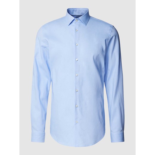 Koszula biznesowa o kroju slim fit z kołnierzykiem typu cutaway ze sklepu Peek&Cloppenburg  w kategorii Koszule męskie - zdjęcie 167861592