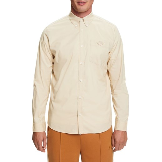 ESPRIT Koszula - Regular fit - w kolorze beżowym ze sklepu Limango Polska w kategorii Koszule męskie - zdjęcie 167864491