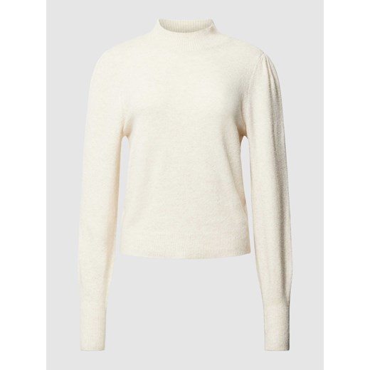 Sweter z efektem melanżu i bufiastymi rękawami model ‘DOFFY’ ze sklepu Peek&Cloppenburg  w kategorii Swetry damskie - zdjęcie 167866343