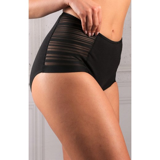 Figi damskie z wysokim stanem czarne Benedetta, Kolor czarny, Rozmiar S, Funny Day ze sklepu Intymna w kategorii Majtki damskie - zdjęcie 167867494