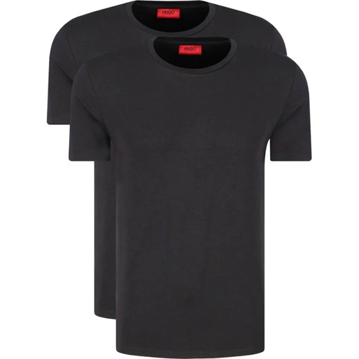 HUGO T-shirt 2-pack | Regular Fit ze sklepu Gomez Fashion Store w kategorii T-shirty męskie - zdjęcie 167867661
