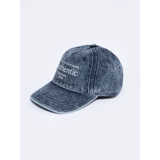Czapka unisex z daszkiem jeansowa z linii Authentic Bejon 401 L Big Star