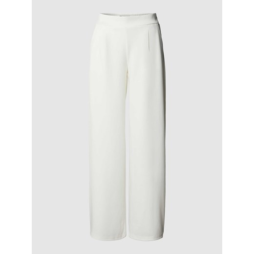Spodnie materiałowe z lamowaną kieszenią z tyłu model ‘KATE' ze sklepu Peek&Cloppenburg  w kategorii Spodnie damskie - zdjęcie 167871741