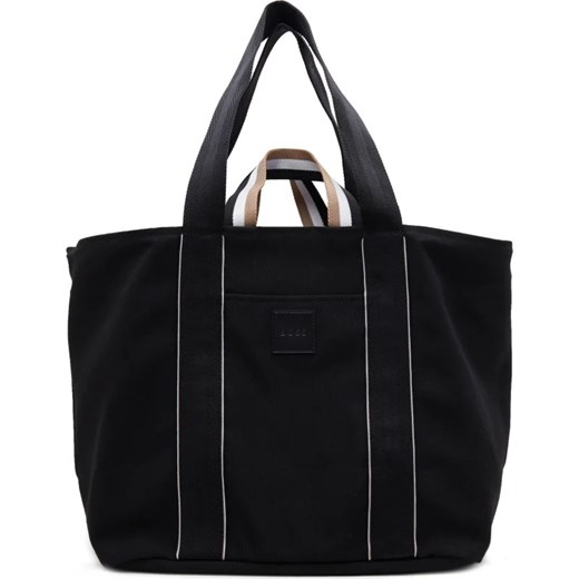 Shopper bag BOSS HUGO elegancka na ramię matowa 