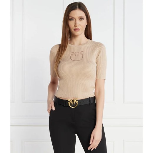 Pinko Jedwabna bluzka | Slim Fit ze sklepu Gomez Fashion Store w kategorii Bluzki damskie - zdjęcie 167873773