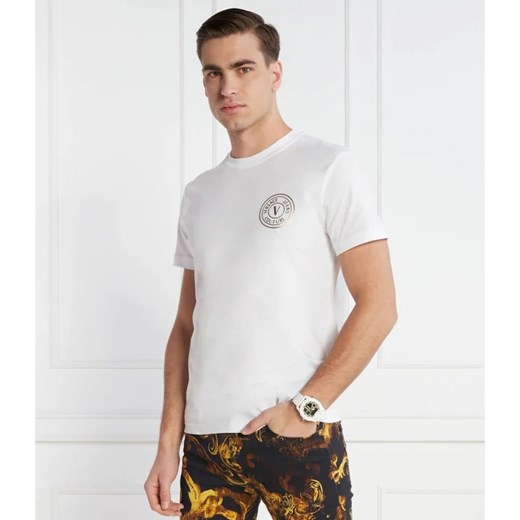 Versace Jeans Couture T-shirt | Slim Fit ze sklepu Gomez Fashion Store w kategorii T-shirty męskie - zdjęcie 167873792