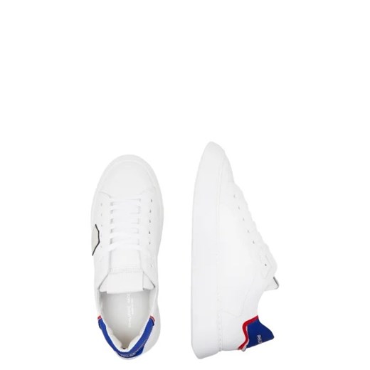 Buty sportowe męskie Philippe Model z tworzywa sztucznego białe 