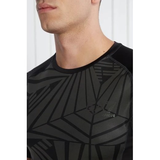 EA7 T-shirt | Slim Fit S promocja Gomez Fashion Store