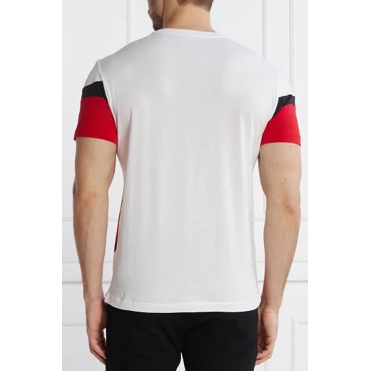 T-shirt męski biały Emporio Armani z krótkimi rękawami bawełniany 