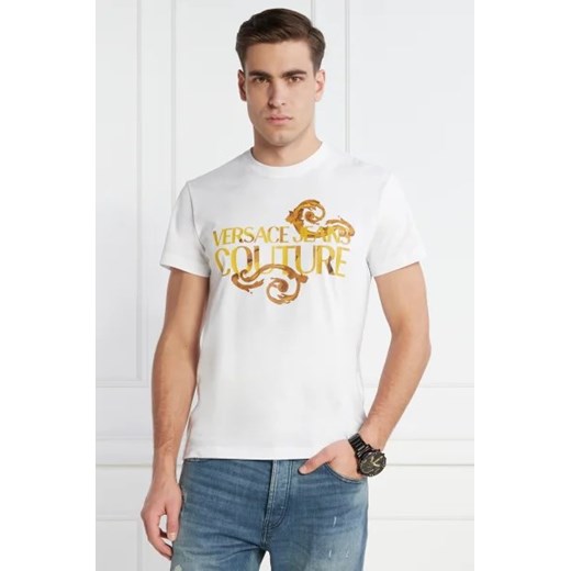 T-shirt męski Versace Jeans wiosenny 