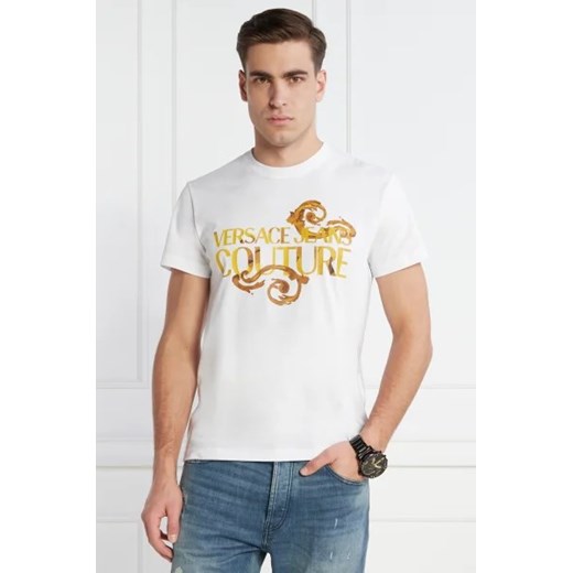 Versace Jeans Couture T-shirt | Slim Fit S Gomez Fashion Store wyprzedaż