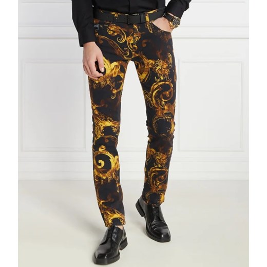 Versace Jeans Couture Jeansy | Slim Fit ze sklepu Gomez Fashion Store w kategorii Jeansy męskie - zdjęcie 167874372