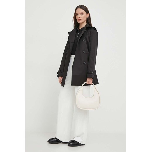 Płaszcz damski Ralph Lauren czarny